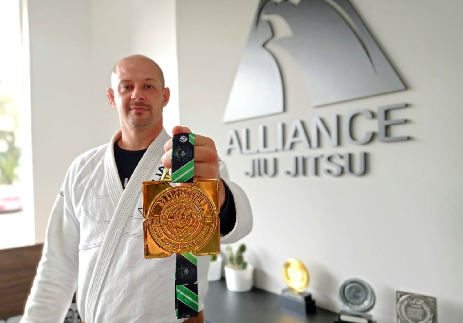Instrutor da GMBH conquista 5º lugar em campeonato mundial de Jiu-jitsu