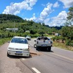 Veículo de Lajeado se envolve em acidente de trânsito no interior de Ilópolis